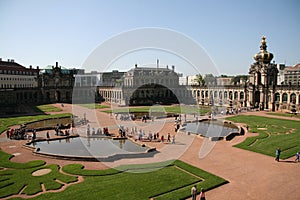 Zwinger palace in Dresden