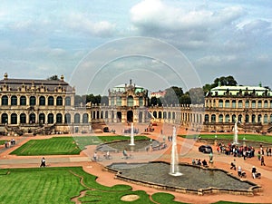 Zwinger Palace in Dresden