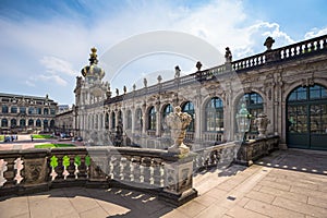 Zwinger Palace, museum complex in Dresden