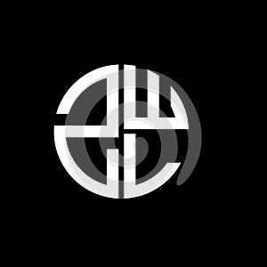 ZWL logo ZWL icon ZWL vector ZWL monogram ZWLletter ZWLminimalist ZWLtriangle ZWLflat Unique modern flat abstract logo design photo