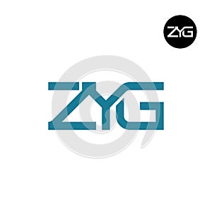ZYG Logo Letter Monogram Design