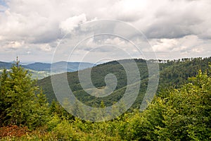 Zywiec Beskid mountains