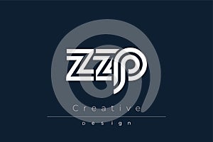 ZZP Creative Unique Modern Letter Logo Design