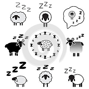 Zzz Icon, Snoring Symbol, Zzzz pictogram