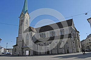 ZÃ¼rich City: The Frauminster church is a top tourist hot spot