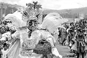 ÃÂngel de danza diablada Peru - Bolivia photo
