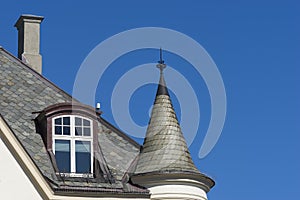 Ãâ¦lesund, Norway - Detail of a Typical Art Nouveau House Facade