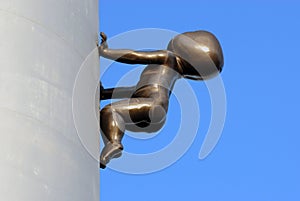 ÃÂ½iÃÂ¾kov tower with crawling babies