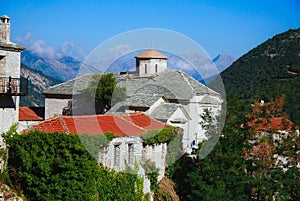 Ãâoly monastery of Panagia Spilia, Agrafa, Karditsa, Greece