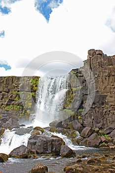 ÃâxarÃÂ¡rfoss waterfall in iceland