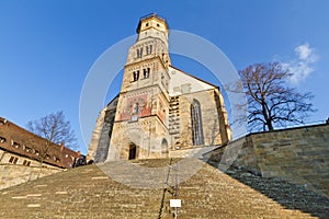 â€žMichaelskircheâ€œ church in Schwaebisch Hall