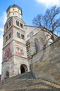 â€žMichaelskircheâ€œ church in Schwaebisch Hall