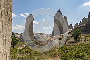 â€˜Love Valleyâ€™ - truly one of the most unique places to visit in Cappadocia. The fairy chimney rock formations, towers, cones,