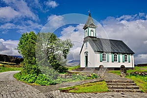 Ãžingvellir Church, Iceland