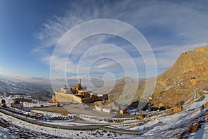 Ä°shakpaÅŸa Palace and the magnificent Mount Pain / DoÄŸubeyazÄ±t - Turkey