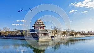 ä¸­å›½åŒ—äº¬æ•…å®«è§’æ¥¼ Corner tower of the Forbidden City in Beijing, China