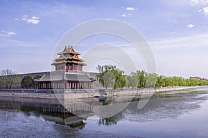 ä¸­å›½åŒ—äº¬æ•…å®«è§’æ¥¼ The Corner Tower of the Forbidden City, Beijing, China
