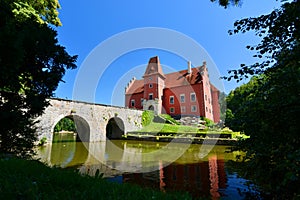 ÄŒervenÃ¡ Lhota castle. JindÅ™ichÅ¯v Hradec. Czech Republic