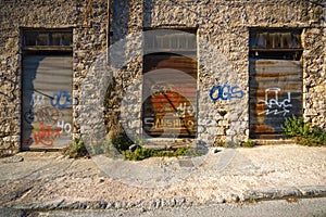 ÎŸld, abandoned workshop