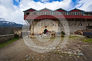 ÎŸld Christian monastery in Greece.