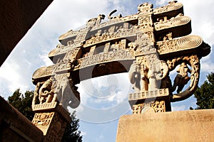 ï¿½Toranaï¿½ Gateway at Sanchi