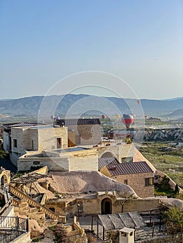 Ürgüp fairy chimneys, stone houses and balloons, it is great to rent a balloon and fly.