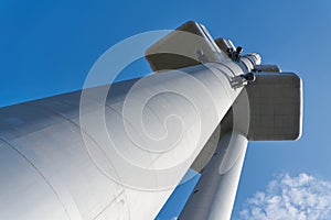 The Žižkov television tower In the Žižkov district of Prague