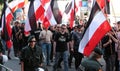 03 Sept 11 Neo-Nazi Demo in Dortmund Germany- Royalty Free Stock Photo
