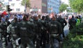 03 Sept 11 Neo-Nazi Demo in Dortmund Germany- Royalty Free Stock Photo