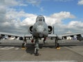 A-10 military jet fighter Royalty Free Stock Photo