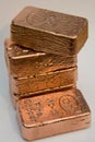 10 Ounce Pure Copper Bullion Bars