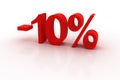 10 percent discount