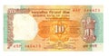 10 rupee bill of India