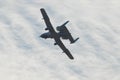 A-10 Thunderbolt II aircraft Royalty Free Stock Photo
