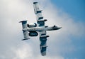 A 10 Warthog plane flying