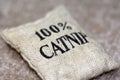 100% Catnip Bag Royalty Free Stock Photo