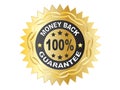 100 % GUARANTEE label Royalty Free Stock Photo