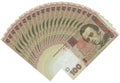 100 Kopiyok Ukranian Bills Royalty Free Stock Photo