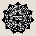 100% Kosher Product / Original Recipe Seal