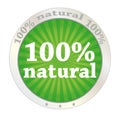 100 percent natural Royalty Free Stock Photo