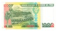 1000 inti bill of Peru, 1988
