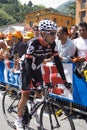 100ÃÂ° Giro d' Italia - Carlos Sastre Candil Royalty Free Stock Photo