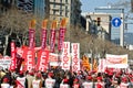 11M - unions protest in Barcelona