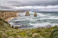 The 12 Apostles-HDR 1 Royalty Free Stock Photo