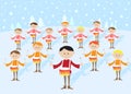 12 Days of Christmas: 12 Drummers Drumming Royalty Free Stock Photo