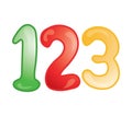 123 icon Royalty Free Stock Photo