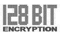 128 bit encryption Royalty Free Stock Photo
