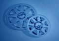 16mm Film Spools Royalty Free Stock Photo