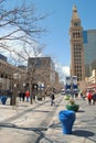 16th Street Mall in Denver, Colorado Royalty Free Stock Photo