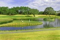 17th Island Green at Sawgrass Royalty Free Stock Photo